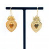 Boucles d'oreilles ex voto Mystic
