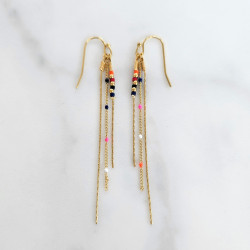 Boucles d'oreilles Anna multi