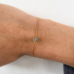Bracelet Mini Moon gris