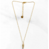 Long necklace fish