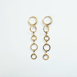 Boucles d'oreilles bulles Athena