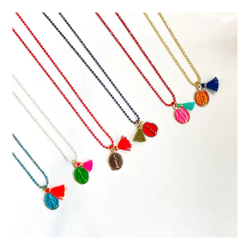 Collier Bubble Mary couleurs assorties