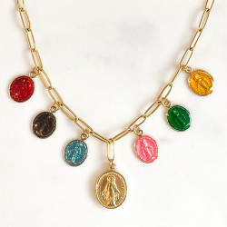 Necklace Rainbow Mary