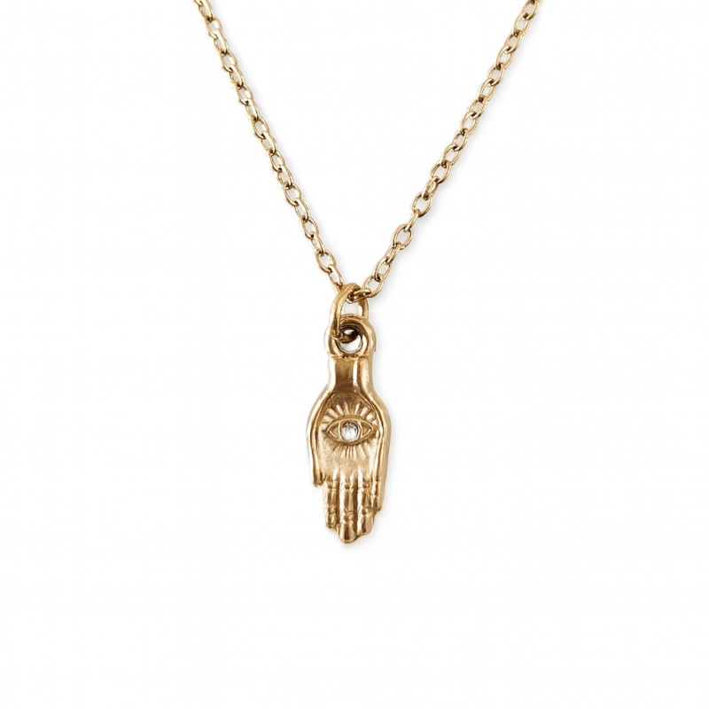 Chaîne pendentif main