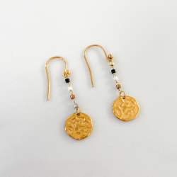 Miyuki Triple Sand Earrings
