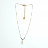 Blue Totem Shark Tooth Necklace