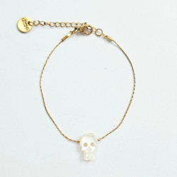 Bracelet tête de mort