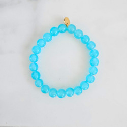 Elastic bracelet mother of pearl