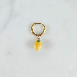 Boucle unitaire citron