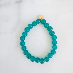 Elastic bracelet mother of pearl