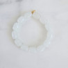 Elastic bracelet mother of pearl