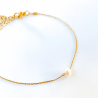 Bracelet single pearl