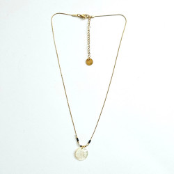 Black Totem Indian Necklace