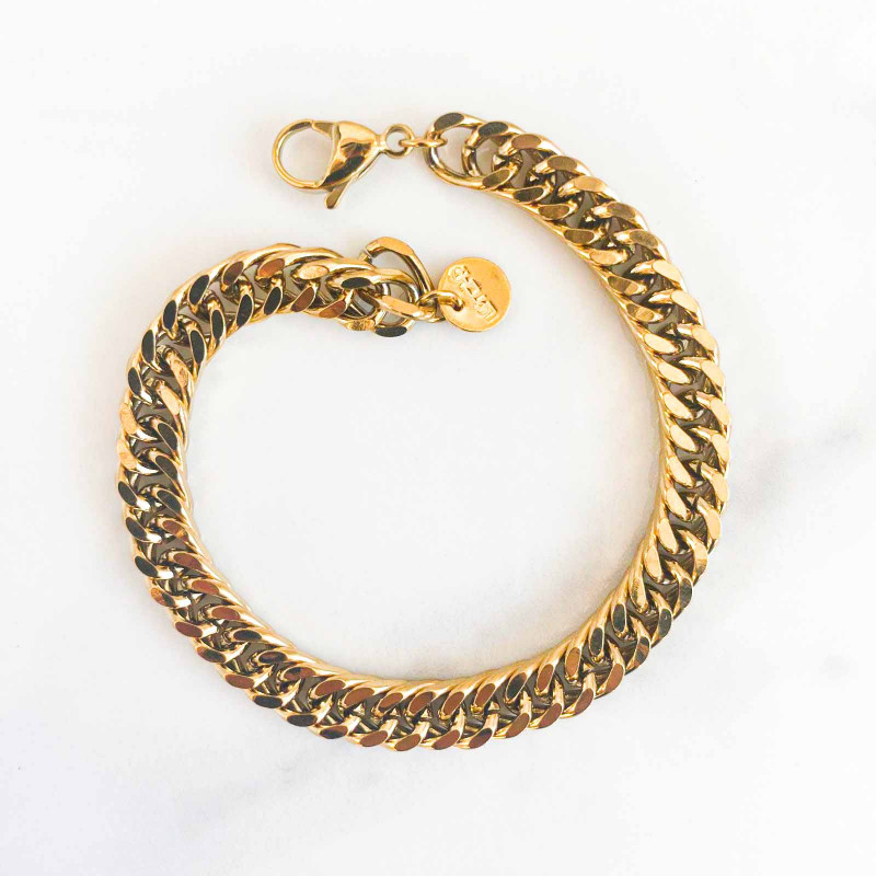 Bracelet Chaîne Gourmette Poppy