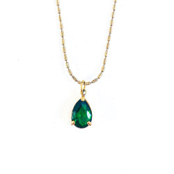 Necklace Trésor Green