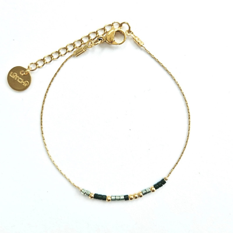 Green Totem Bracelet