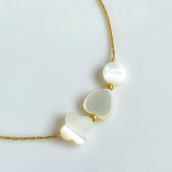 Trio bracelet white