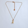 Collier médaille Tour Eiffel