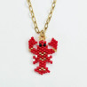 Sea Party Lobster Long Necklace