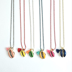 Collier bubble cauris