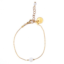 Bracelet Trèfle Nacre