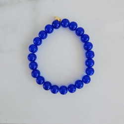Elastic bracelet mother of pearl
