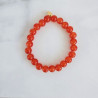 Elastic bracelet mother of pearl