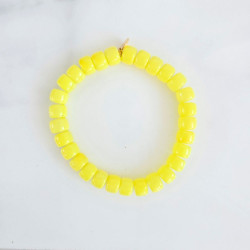 Elastic bracelet mother of pearl