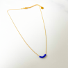 Necklace Simply Square Black