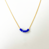 Necklace Simply Square Black
