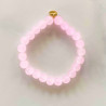 Bracelet Jellybeans élastiqué rose