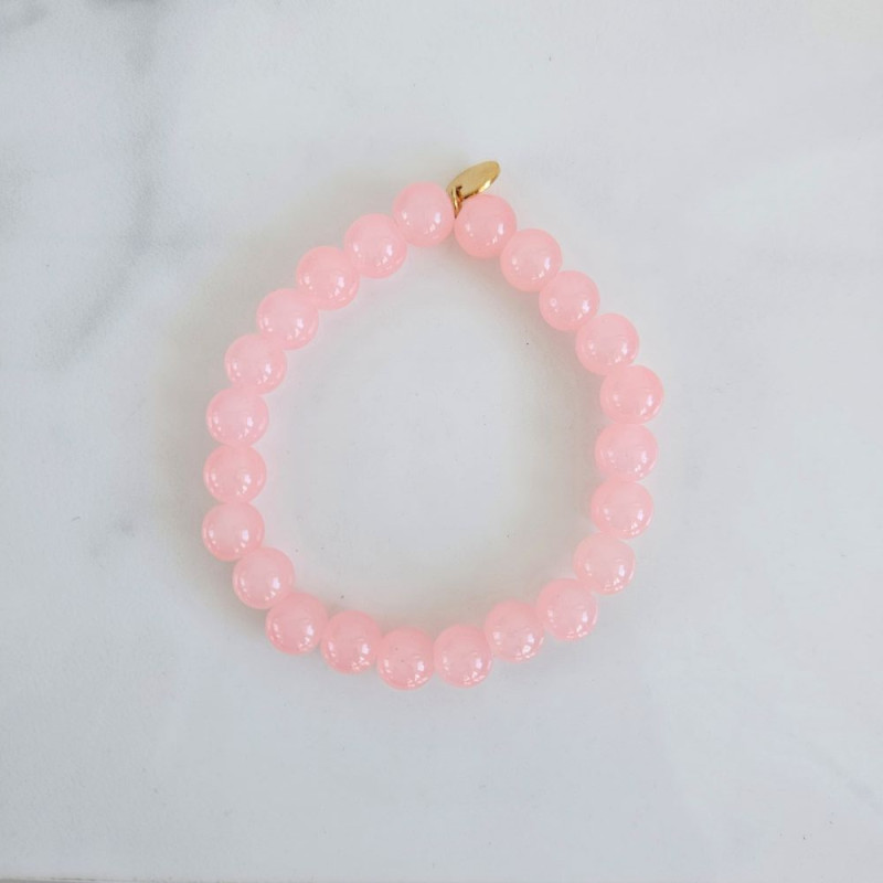 Elastic bracelet mother of pearl