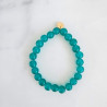 Elastic bracelet mother of pearl