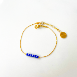 Bracelet Simply Square Bleu