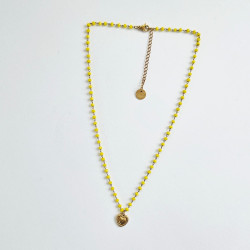 Perolina Simple Yellow Necklace