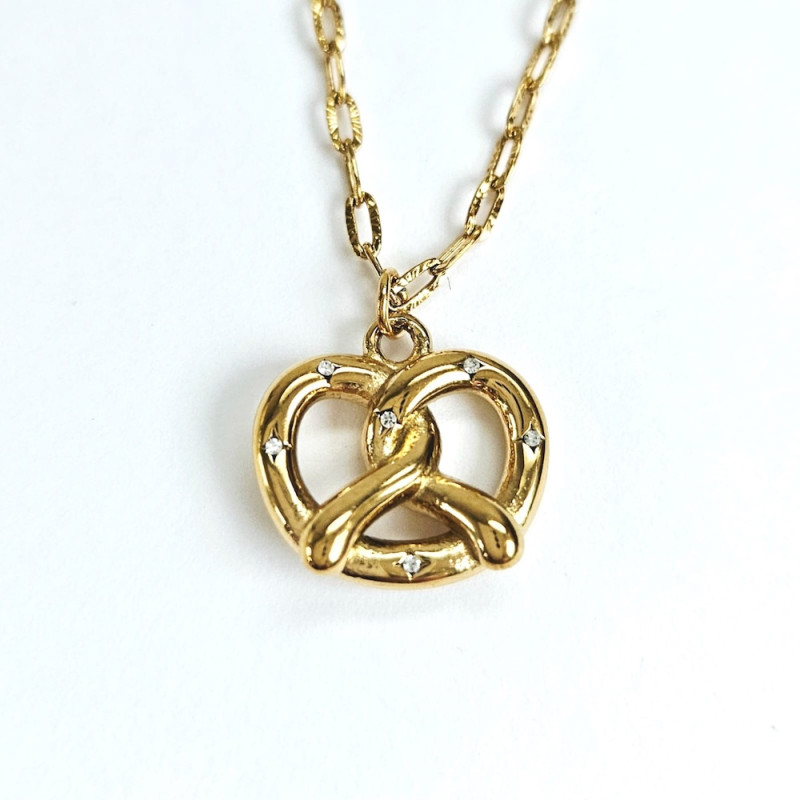 Miam Pretzel Necklace