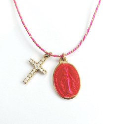Collier grigri Rainbow Mary Rose