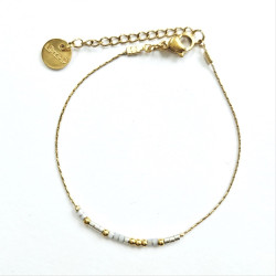 Bracelet Totem blanc