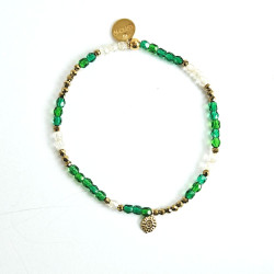 Bracelet Maharani vert