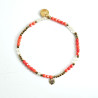Bracelet Maharani corail
