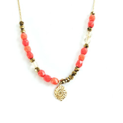 Collier Maharani corail