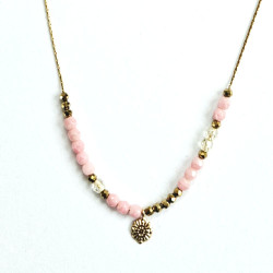 Collier Maharani rose