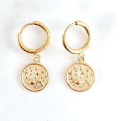 Boucles d'oreilles constellation Maya