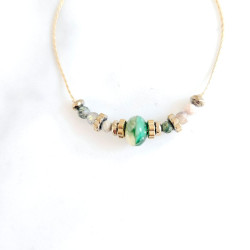 Bracelet green Maya