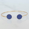 Bracelet bleu Planète