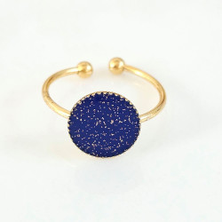 Bague bleue Planète