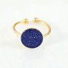 Bague bleue Planète