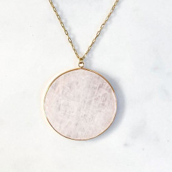 Long necklace pendule Quartz