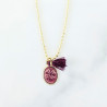 Collier bubble Lucky Trèfle