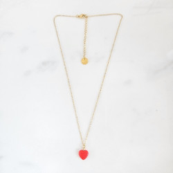 Chaîne pendentif cœur